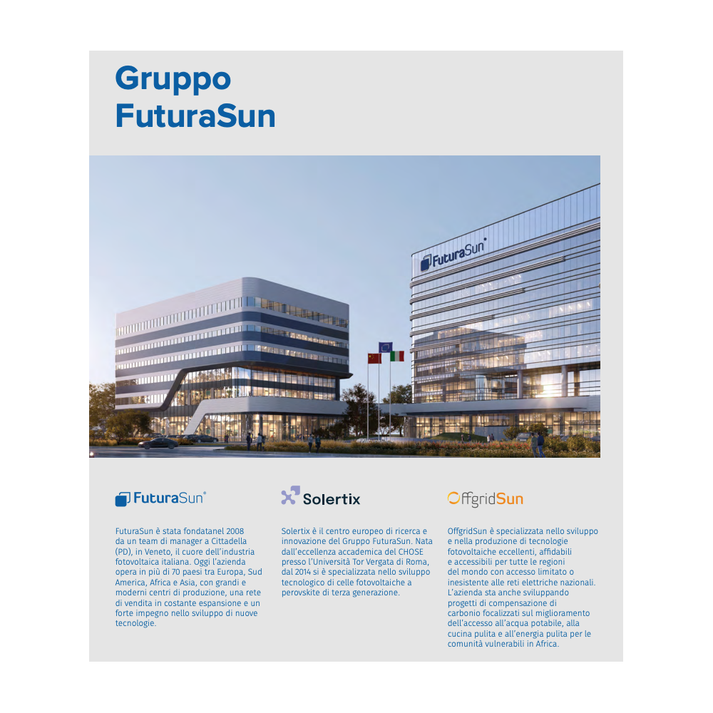 Kit fotovoltaico 6kw On-Off Grid 8.28 kW FuturaSun Inverter 6kW Batteria 10.65kWh Assicurazione SOLAR All Risk 5 Anni Inclusa