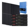4.5kW Off Grid Photovoltaic Kit with 6kW Inverter and 9.6kWh Dyness LiFePo4 Batteries