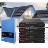 4.5kW Off Grid Photovoltaic Kit with 6kW Inverter and 9.6kWh Dyness LiFePo4 Batteries
