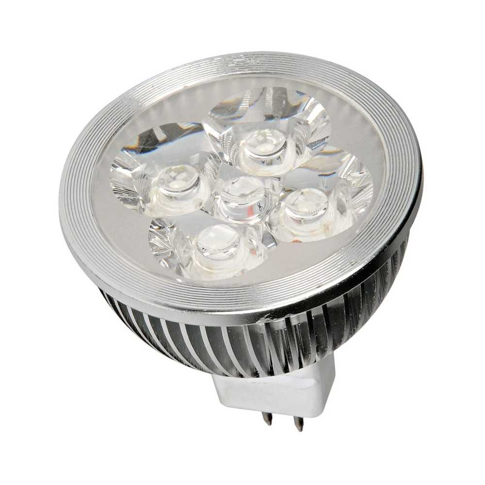 LED spotlight MR16 type 12V 4W 260 lumen 6000K Cold white light