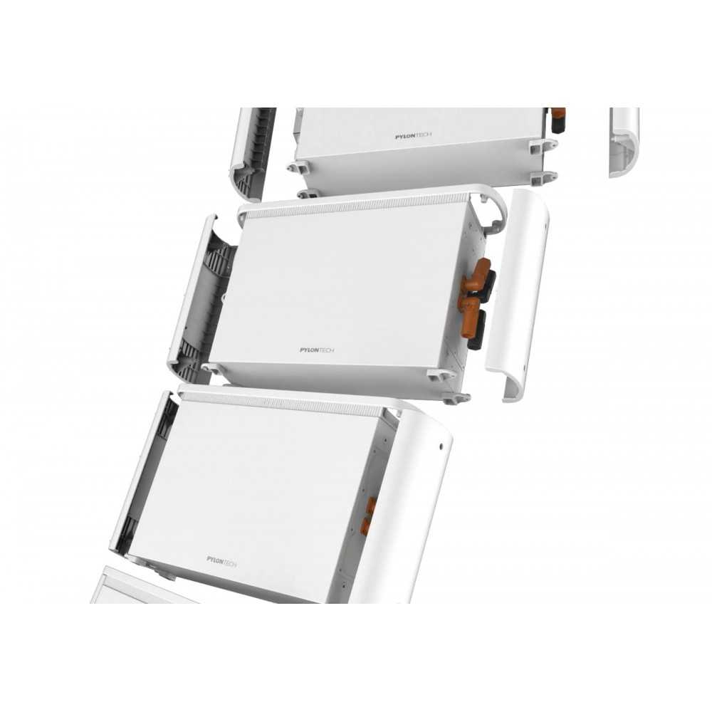 Kit Fotovoltaico 5,4kW Off Grid con Inverter Victron EasySolar II 48V 5kW e Batterie LiFePo4 Pylontech PELIO 51.2V 15.36kWh