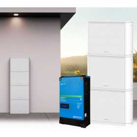 Kit Fotovoltaico 5,4kW Off Grid con Inverter Victron EasySolar II 48V 5kW e Batterie LiFePo4 Pylontech PELIO 51.2V 15.36kWh
