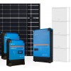 Kit Fotovoltaico 10,8kW Off Grid con Inverter Victron MultiPlus II 48/10000 e Batterie LiFePo4 Pylontech PELIO 51.2V 20.48kWh