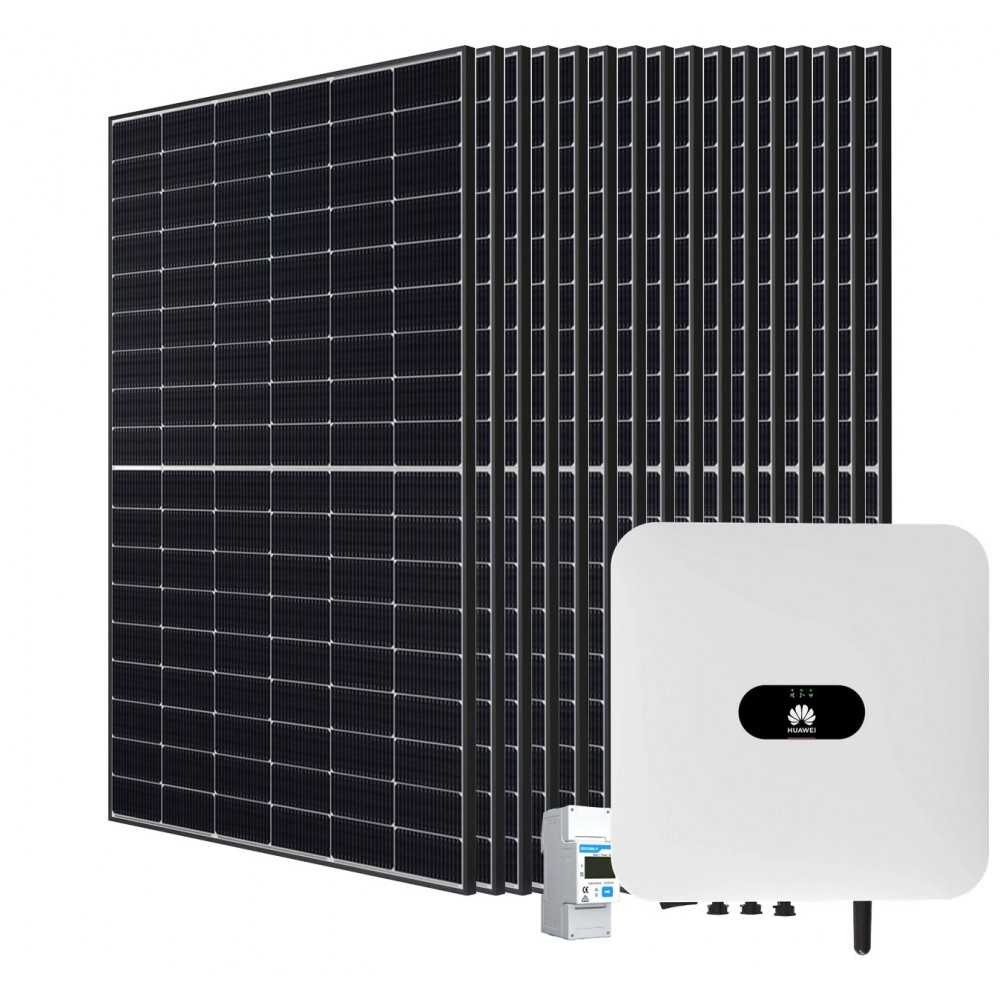 Kit fotovoltaico 6kW 7200W Monofase On Grid Inverter Huawei Ibrido Predisposto Batteria