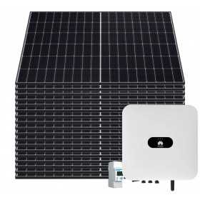 Kit fotovoltaico 6kW 8100W Monofase On Grid Inverter Huawei Ibrido Predisposto Batteria
