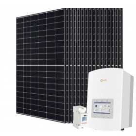 Kit fotovoltaico 6kW 7200W Monofase On Grid Inverter Solis con Backup Predisposto Batteria
