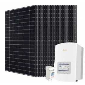Kit fotovoltaico 6kW 8100W Monofase On Grid Inverter Solis IBRIDO con Backup Predisposto Batteria