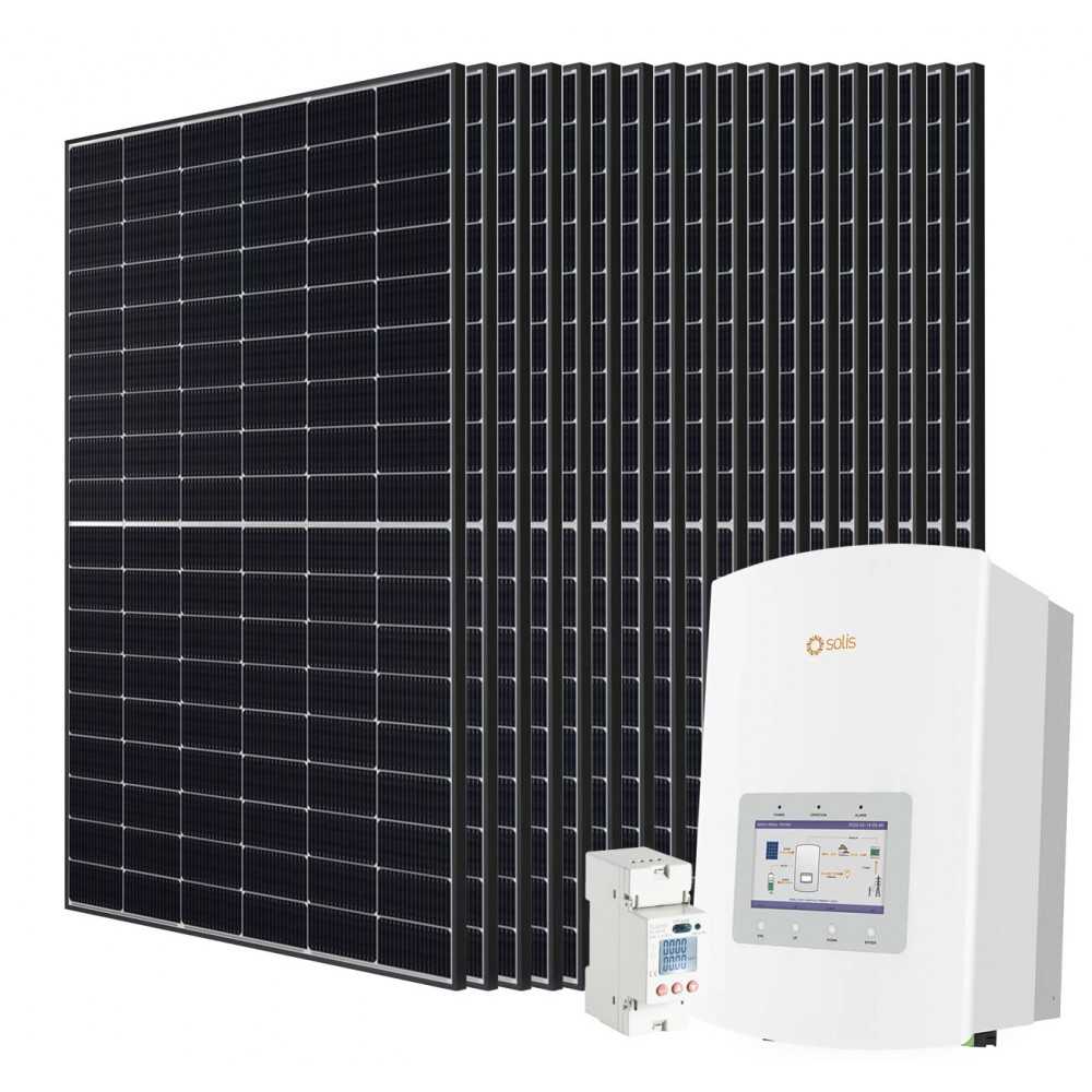 6kW 8100W Single-Phase On Grid Photovoltaic Kit with Hybrid Inverter Battery Ready