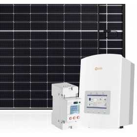 Kit fotovoltaico 6kW 8100W Monofase On Grid Inverter Solis IBRIDO con Backup Predisposto Batteria