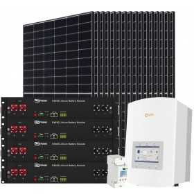 Kit fotovoltaico 6kw 7200W Monofase On Grid Inverter Solis con Backup + Batteria Dyness 10.24kWh