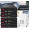 6kW 8100W Single-Phase On-Grid Photovoltaic Kit with Solis Inverter and Backup + Dyness 14.4kWh Battery