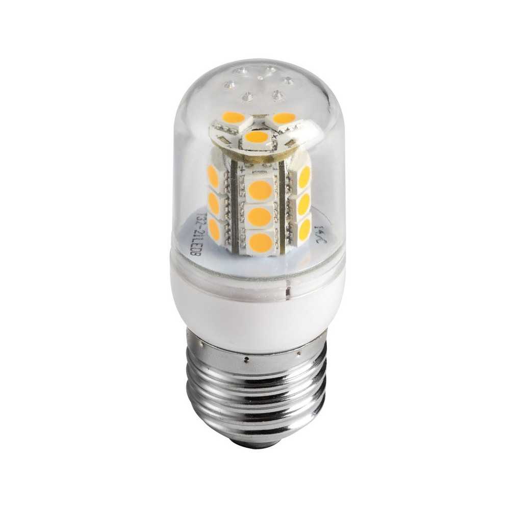 Lampadina a LED E27 12/24V 2,5W 220Lm 3000K Bianco Caldo