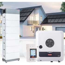 Kit fotovoltaico 6kW 9000W Monofase On Grid Inverter Fronius con Backup + Batteria BYD HVM 19.3kWh
