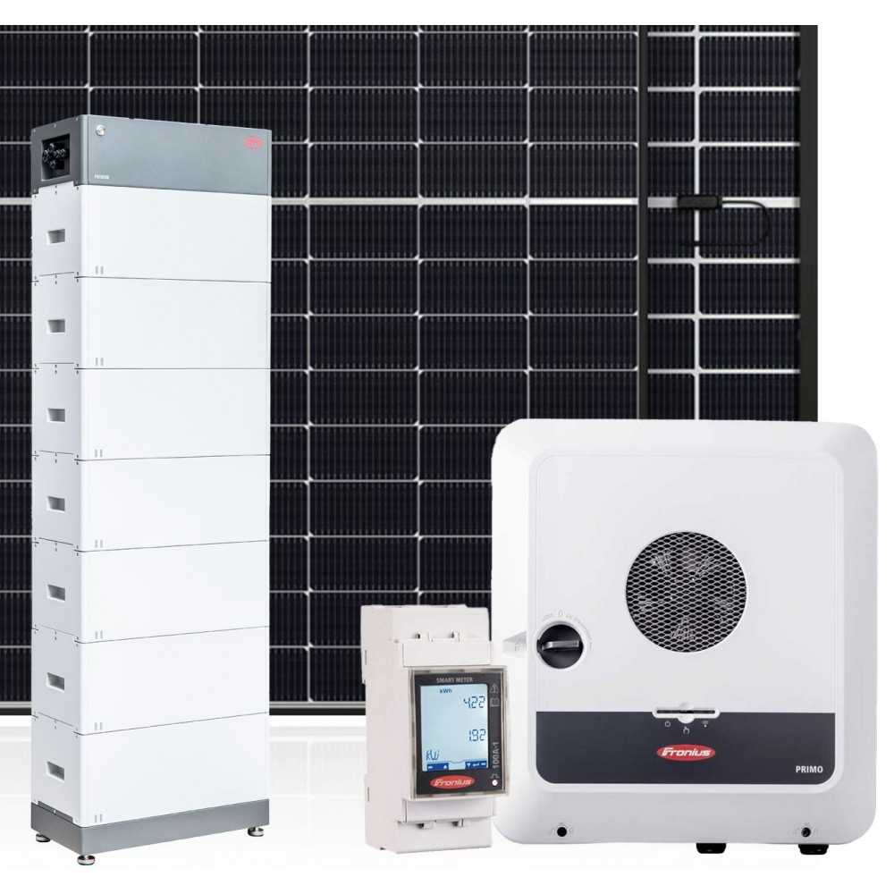 6kW 9000W Single-Phase On-Grid Photovoltaic Kit with Fronius Inverter and Backup + BYD HVM 19.3kWh Battery