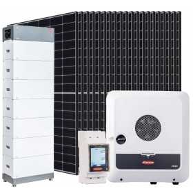 Kit fotovoltaico 6kW 9000W Monofase On Grid Inverter Fronius con Backup + Batteria BYD HVM 19.3kWh