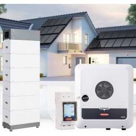 Kit fotovoltaico 6kW 8100W Monofase On Grid Inverter Fronius con Backup + Batteria BYD HVM 16.6kWh