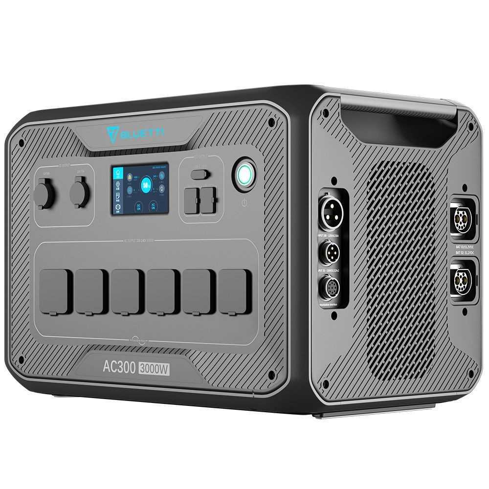 Bluetti AC300 3000w home backup + B300K Batteria di Espansione 2764,8 Wh