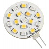 Lampadina G4 16 LED colore Bianco/Blu 24V 1,6/0,8W 3000K