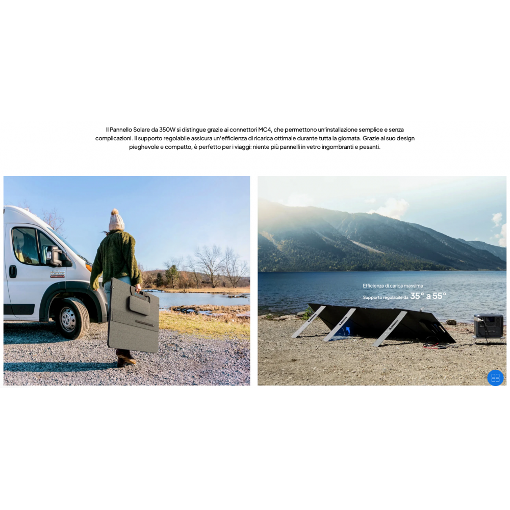 Bluetti PV350 Portable Folding Solar Panel 350 Watt MC4