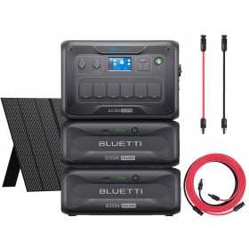 Bluetti AC300 + 2 B300K with PV350 Photovoltaic Panel + 5m Connection Kit