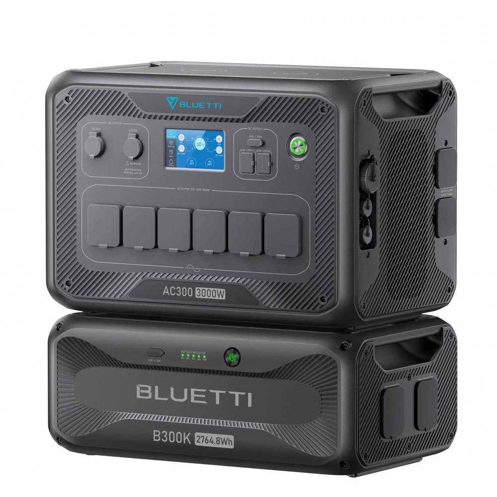 Bluetti AC300 3000W Home Backup + B300K 2764.8Wh Expansion Battery