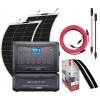 Bluetti AC300 + B300K with 2x150watt flexible panels + 5m connection kit