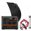 Bluetti AC60P + 100W Flex Panel + 5mt Connection Kit Portable Premium Power Station 504Wh 600W