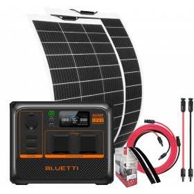 Bluetti AC180P + 2 Flex Panels 150W + Connection Kit 5mt Portable Premium Power Station 1440Wh 1800W