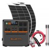 Bluetti AC240P + 2 Flex Panels 150W + Connection Kit 5mt Portable Premium Power Station 1843Wh 2400W