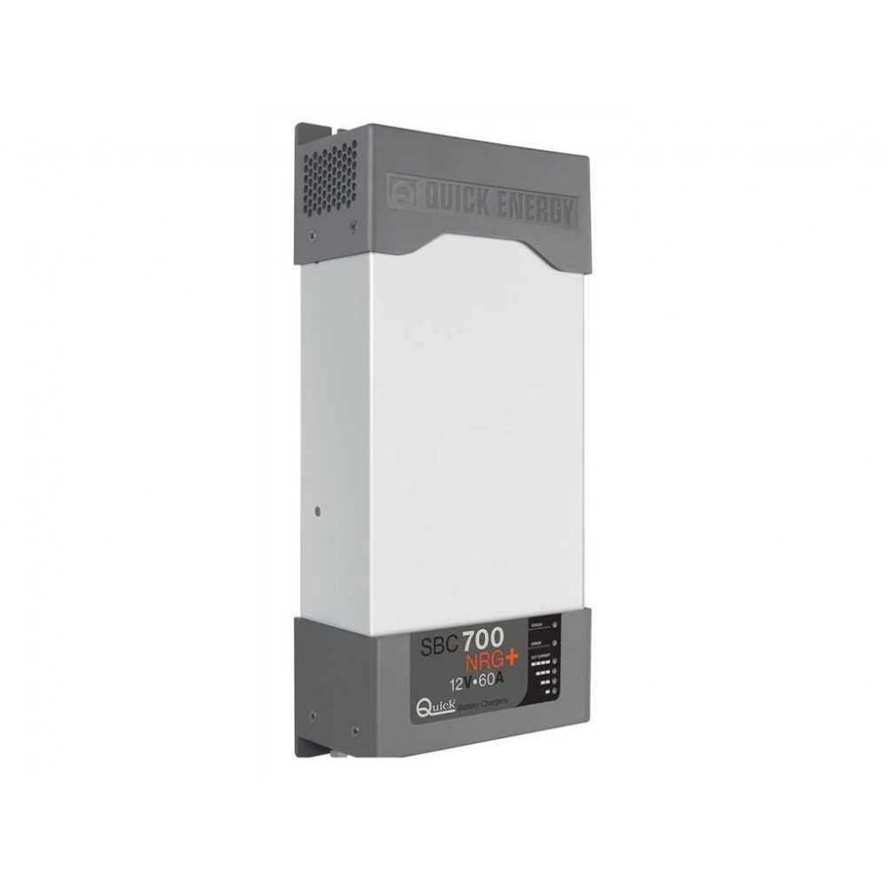 Quick SBC 700 NRG+FR Marine Battery Charger 60A 12V 3 Out with remote control panel