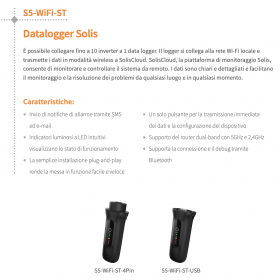 Solis S5-WiFi-ST-4Pin Chiavetta Wi-Fi connettore a 4-Pin