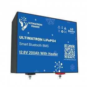 copy of Ultimatron LiFePO4 12V 200Ah ULM-12-200H Lithium Battery BMS Smart Bluetooth Camper Van