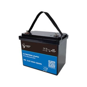 Ultimatron LiFePO4 12V 100Ah UBL-12-100-PRO Lithium Battery BMS Smart Bluetooth 1280Wh (iva22)