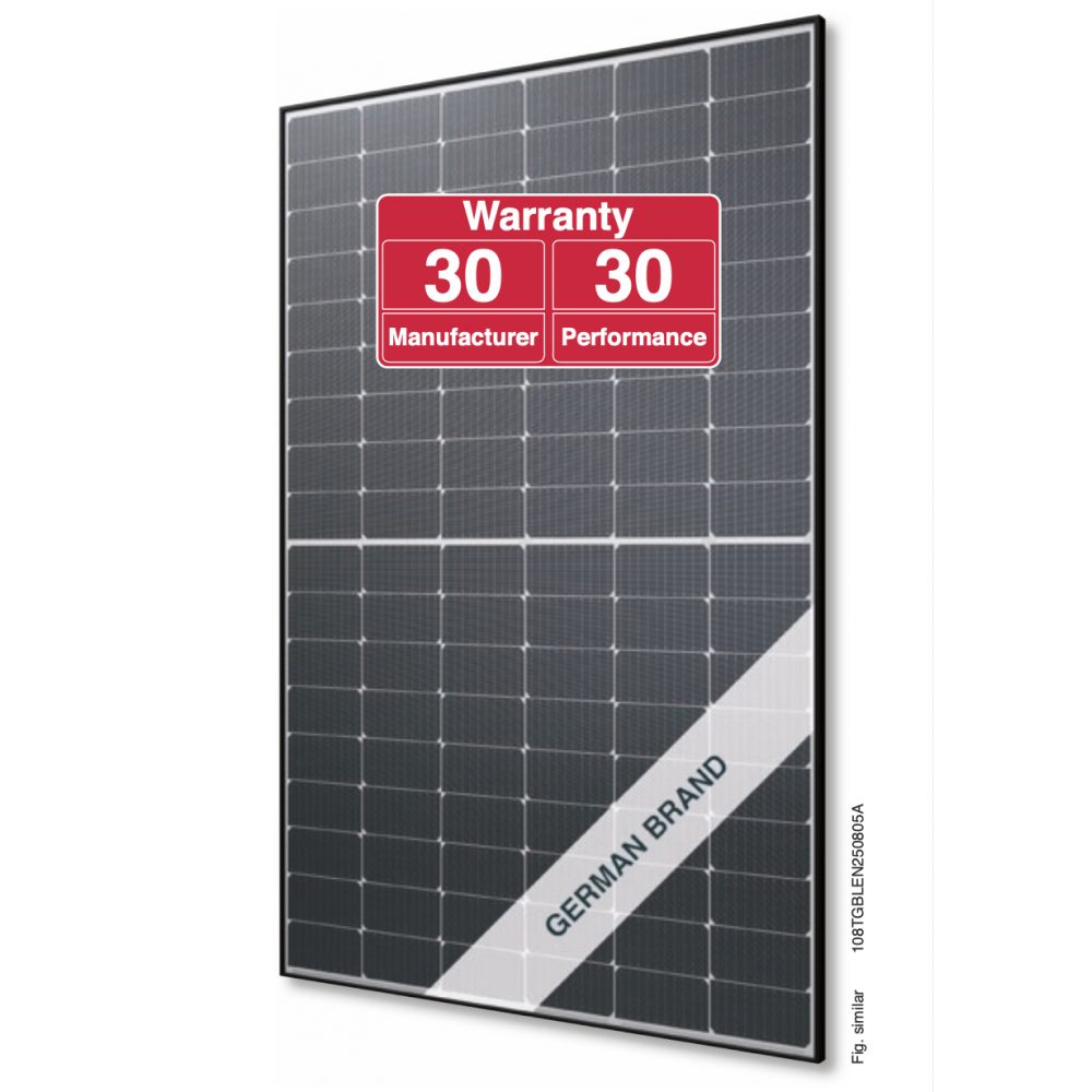 AxiTec AXIbiperfect GL WB AC-450TGBL/108WB Modulo Fotovoltaico Topcon bifacciale cornice nera