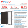 Trina Solar TSM-NEG18R.28 510W Vertex S+ Modulo topcon monofacciale cornice nera TSM-510 NEG18R.28