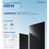 JA SOLAR 450W Full Black JAM54D41-450 N-Type Glass-Glass Solar Panel min 8pz