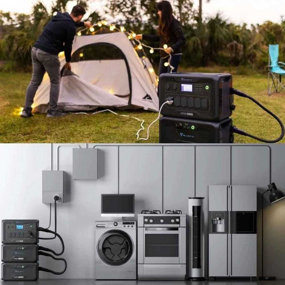 Bluetti AC500 5000W Portable Inverter Battery Not Included