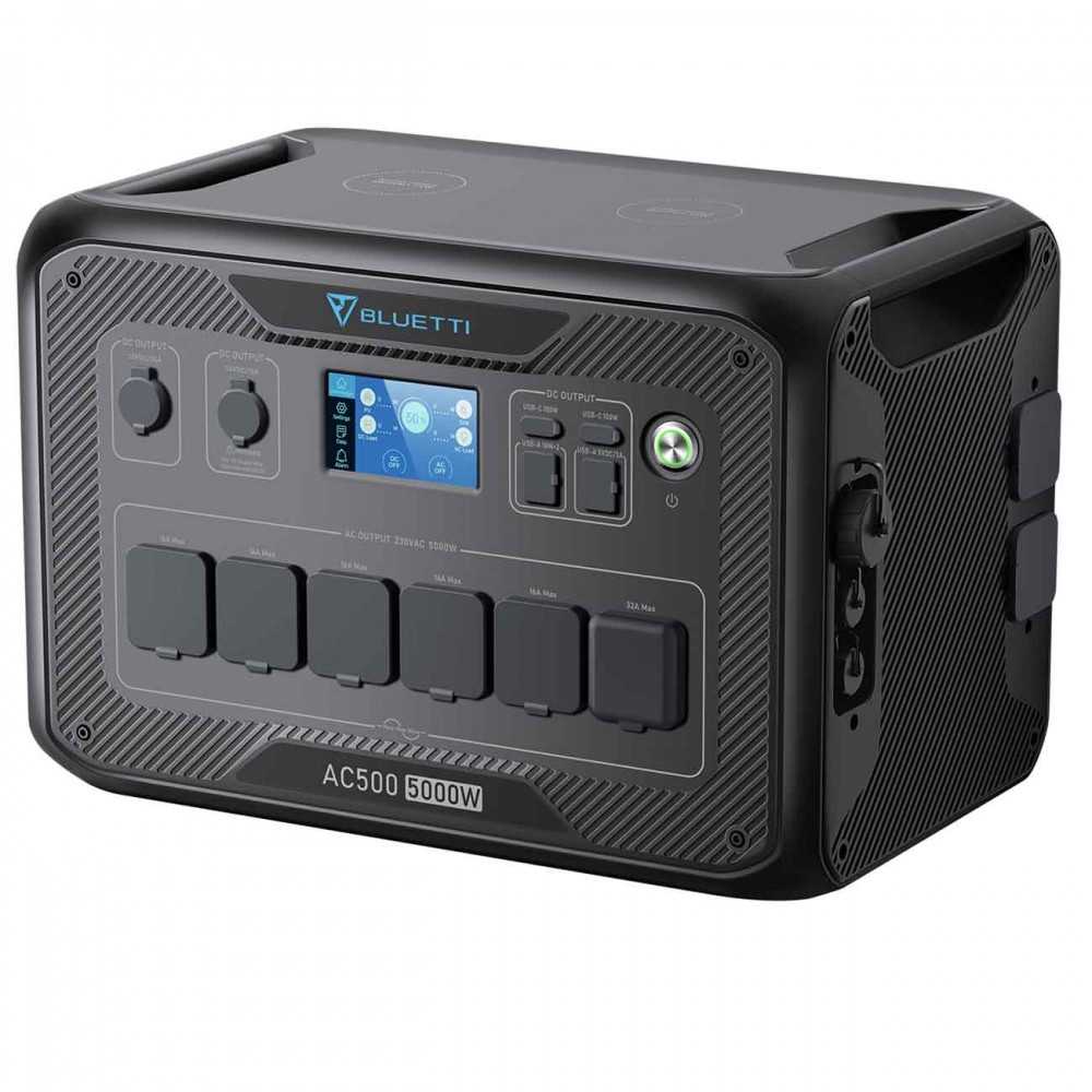 Bluetti AC500 5000W Portable Inverter Battery Not Included