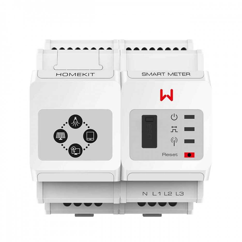 GoodWe HK3000 120A 40mA 230/400Vac HomeKit 3000 Smart meter con Wifi/LAN per registrazione consumi