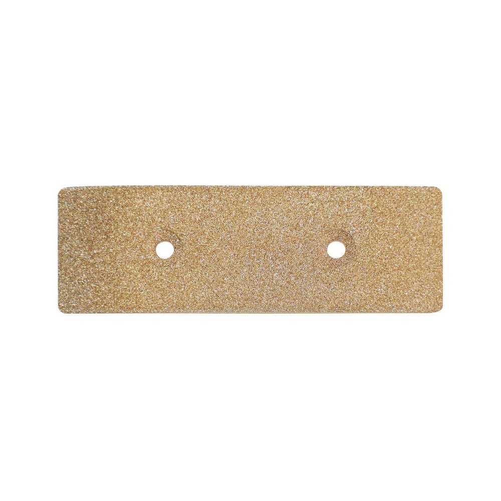 Ground plate in porous bronze - 155x51mm