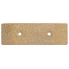 Ground plate in porous bronze - 155x51mm