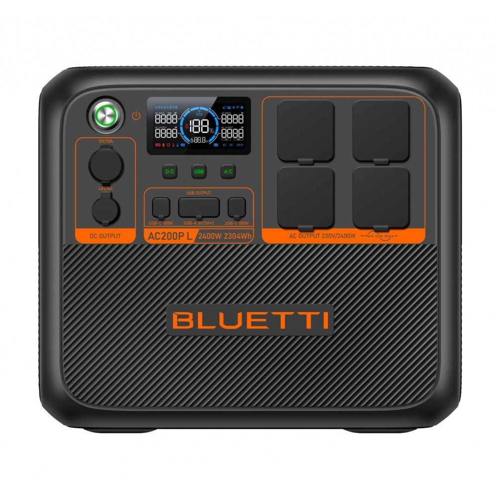 Bluetti AC200PL 2400W 2304Wh Expandable Power Station