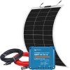 12V 200W Flexible Solar Kit + 15A MPPT SmartSolar Charger + Cable Kit