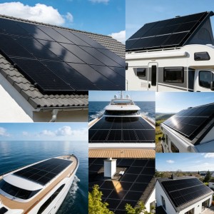 SZBC-110 110W 12V Back Contact Solar Panel for Vehicles and Off-Grid