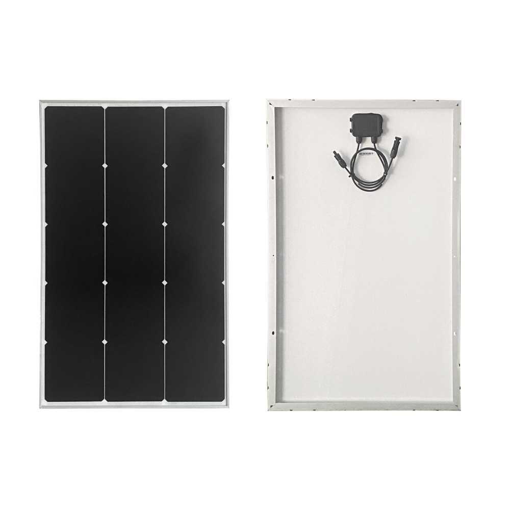 SZBC-110 Pannello fotovoltaico 110W 12V Back Contact per veicoli e Off-Grid