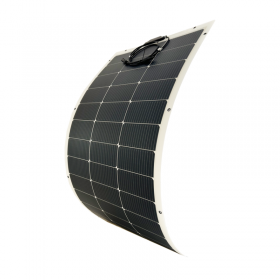Pannello Solare 150W 12V Semi-Flessibile 128x60cm Modulo Fotovoltaico 1294x610x2mm