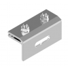 AISI 304 9583-2-FALZKLEMME Hook for Crimped Sheet Metal