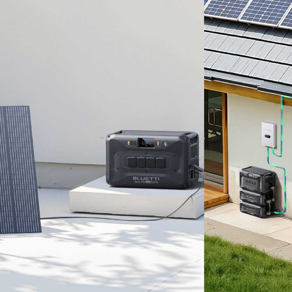 BLUETTI Apex 300 Power Station Versatile 3.840W 2.764,8Wh