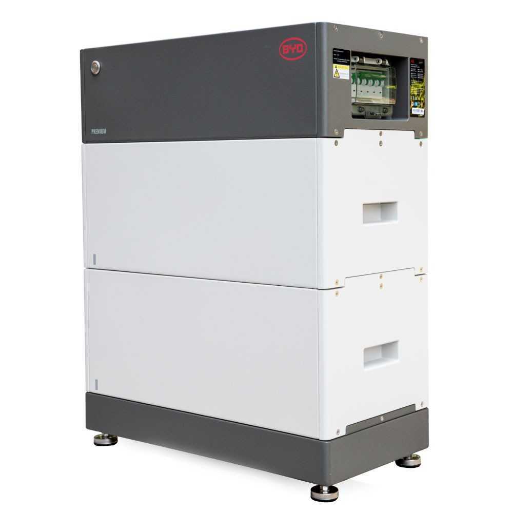 BYD Battery-Box HVS+ 12.8 12,8kWh Box 5 Batterie al litio con BMS