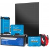 Kit Fotovoltaico G1 12V 450W per alimentare Camper Barca All-in-One Accumulo 2560Wh